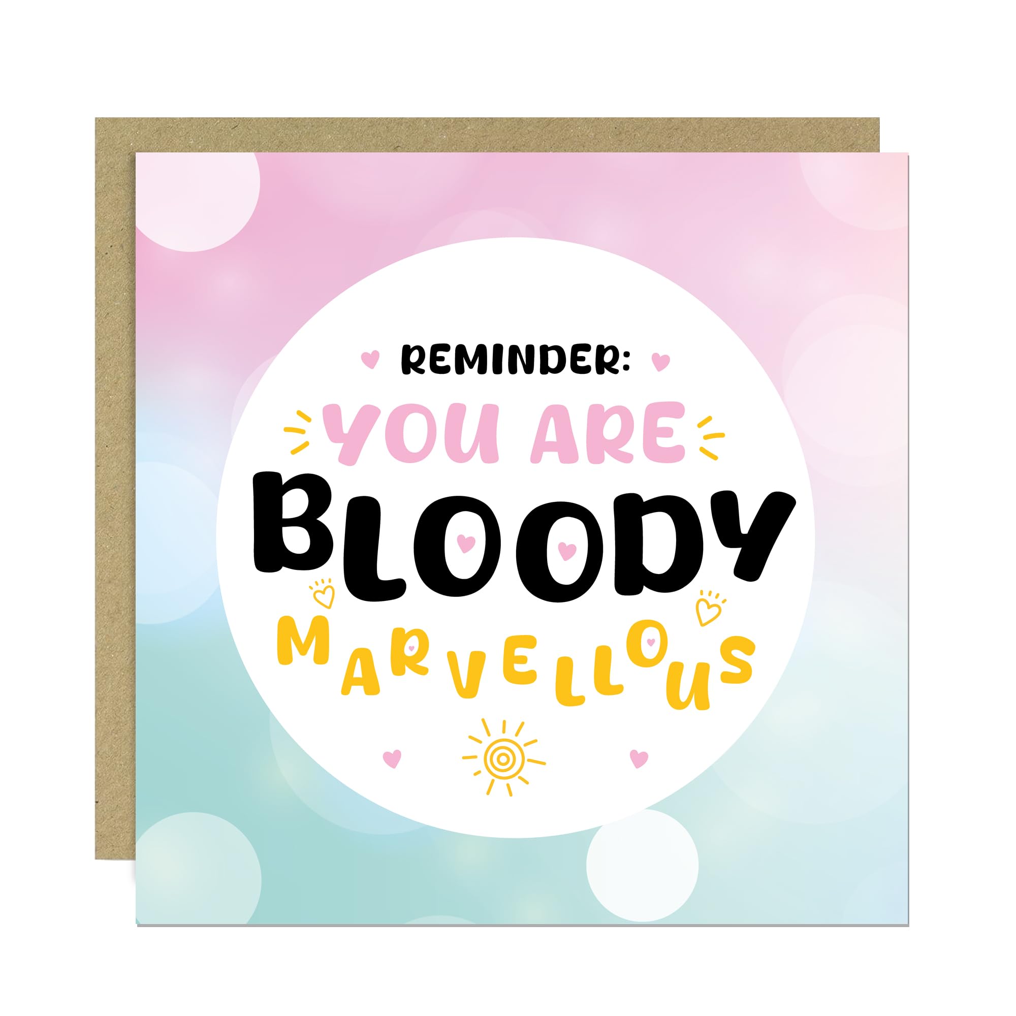 RED OCEAN You Are Marvellous Appreciation Thank You Cards For Teachers Volunteers Friends TA Teaching Assistant Teacher Thank Card For Women
