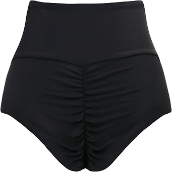 Mid Rise String Bathing Suit Tie Side Hipster Ruched Swimwear bikini Bottoms