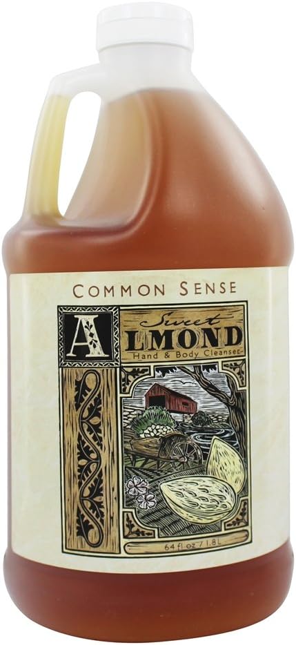 NBGRLVS Common Sense Farm - Hand and Body Cleanser Almond - 64 fl. oz.