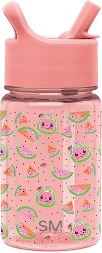 Miniatura 14 de Simple Modern Baby Shark Botella de Agua Summit de Plástico Tritan para Niños | Taza sin BPA de 12 oz con Tapa de Pajita a Prueba de Fugas con Baby