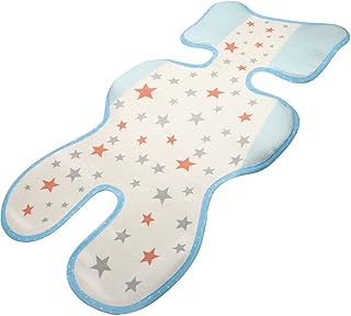 SAFIGLE 1Pc Carrinho De Bebê Almofada Legal Almofadas De Assento De Carro Travesseiro De Assento De Bebê Assento De Carro Para Bebês Almofada De Seda Gelada Tapete Legal Assento De Bebê