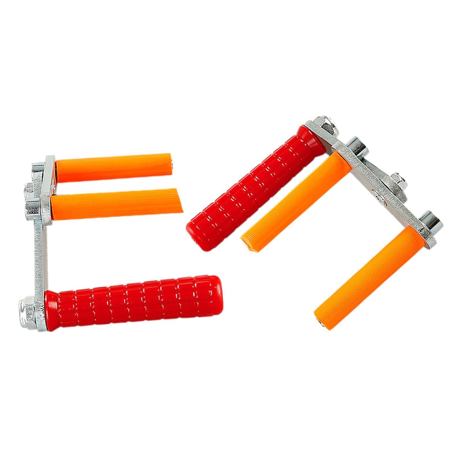 MagiDeal Lot de 2 supports pour cloisons sèches, 115 kg, pinces de transport antidérapantes, outils de levage de panneaux pour le transport industriel,