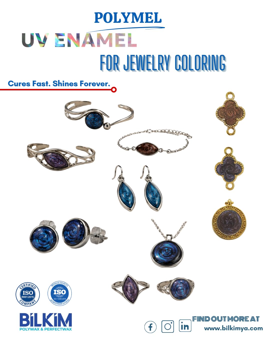 Chameleon Series UV Enamel - Color-Shifting Jewelry Enamel - 20 g - SP09 - Burgundy Red