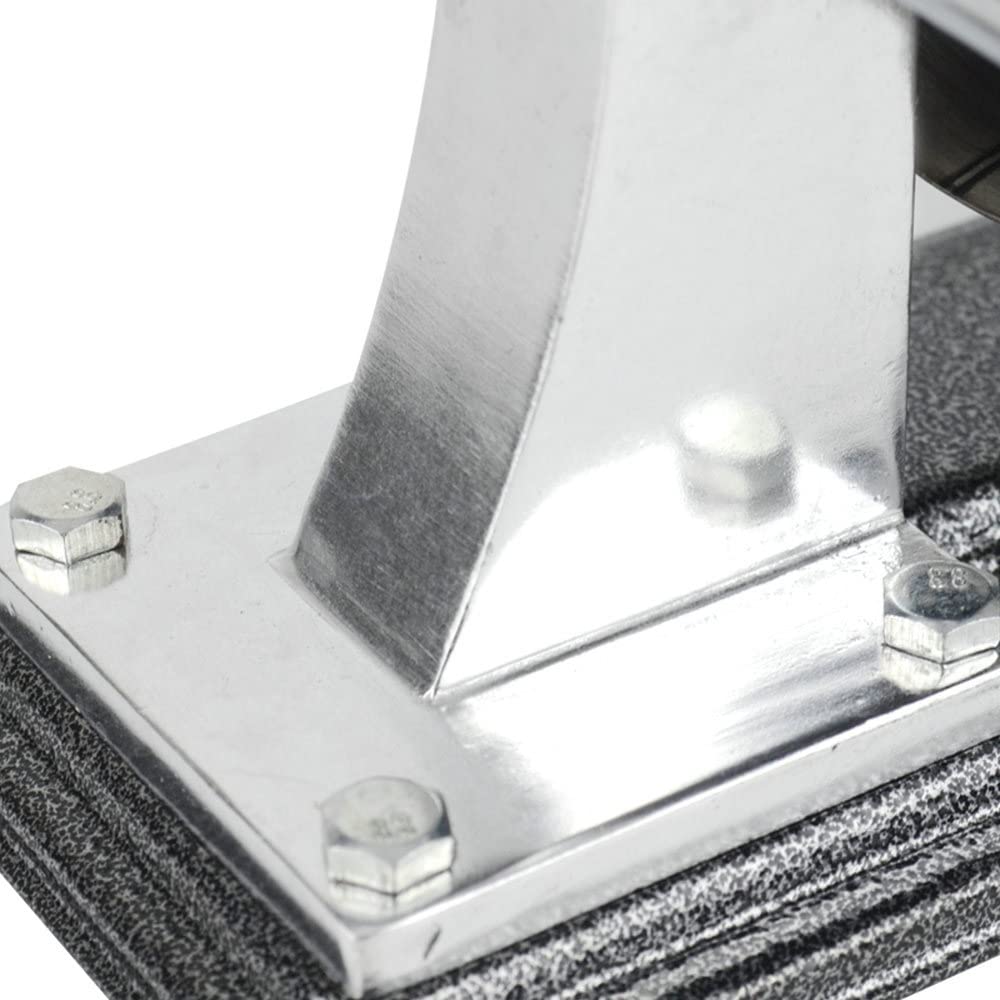4 l manuale per salsicce, macchina per salsicce da cucina orizzontale in acciaio inox con 4 tubi in acciaio inox e 4 tubi di plastica, siringa per salsicce argento per fatti in casa