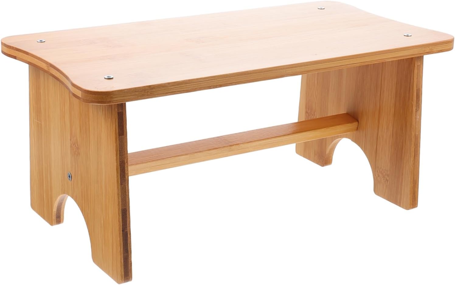 Cabilock Multipurpose Wooden Footstool Comfortable Non-Slip Pedal Stool for Adults and Boy Girl Ergonomic Design for Home Office and Gaming Use Stylish Appearance with Strong Bearing