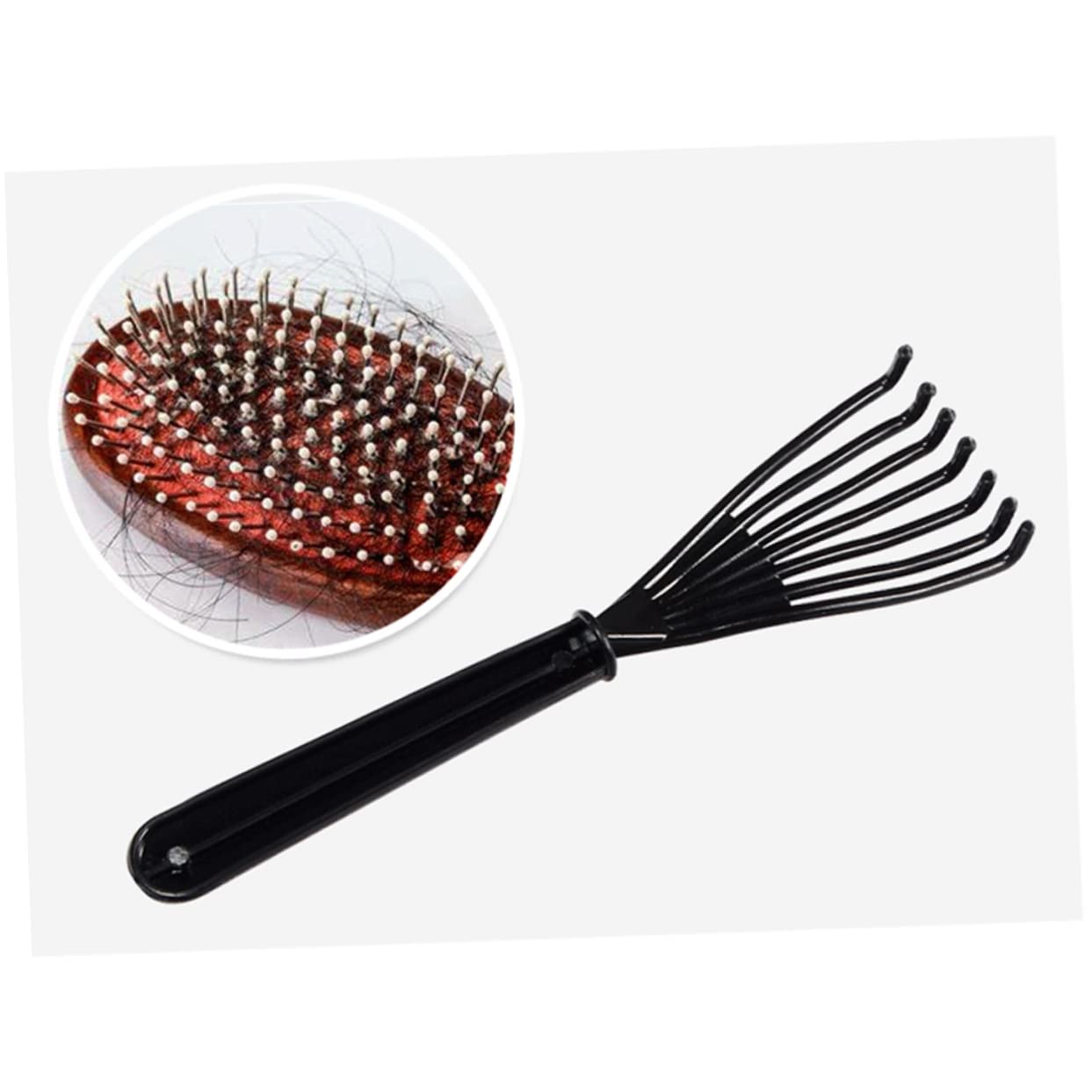 KALLORY Hair Combs 20pcs Plastic Comb Cleaner Brush Detangler for Hair Brush