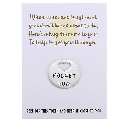 MIXJOY When Times are Tough Little Keepsake Pocket Hug Token