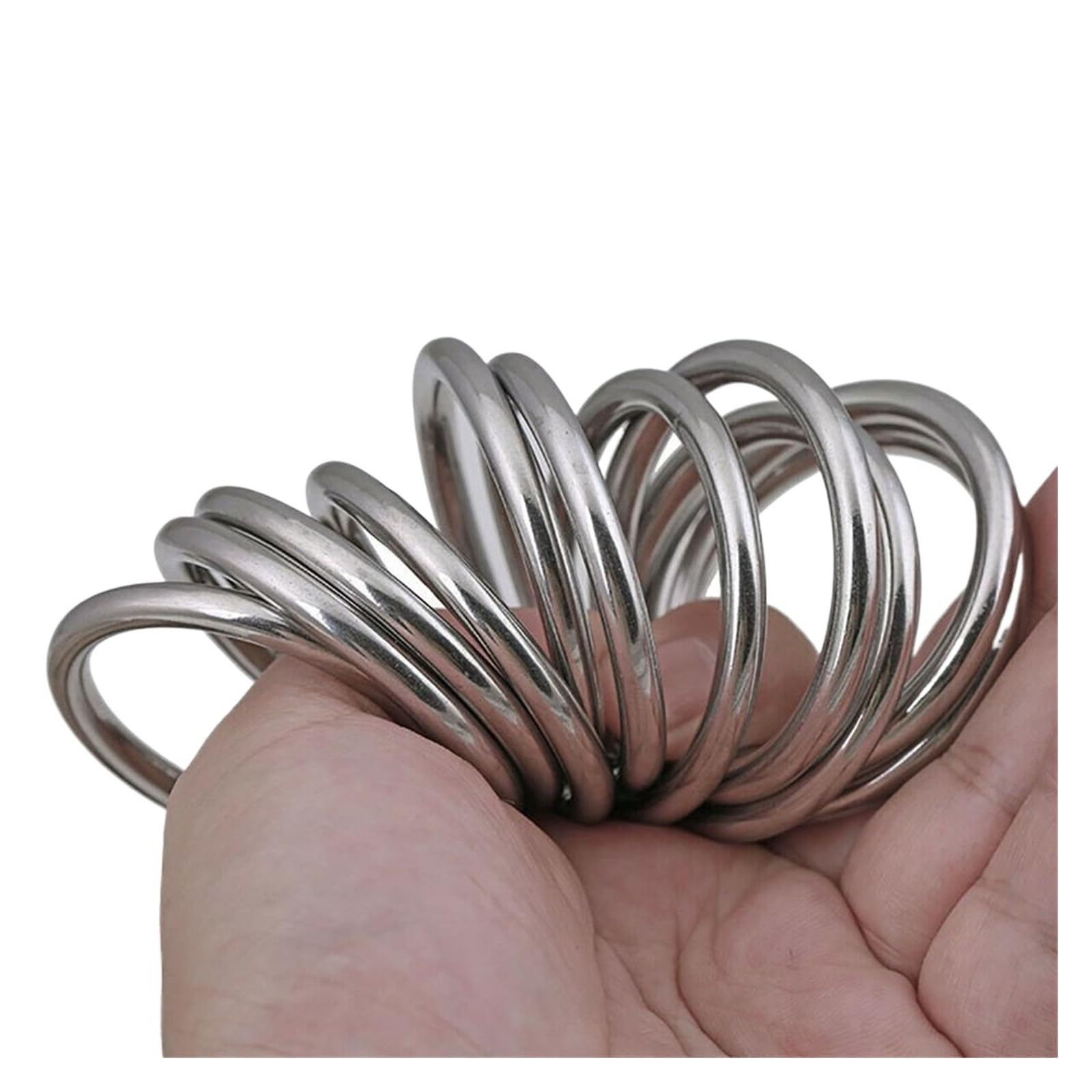 pierścień typu O ze stali nierdzewnej, Pierścień hamakowy M3-M16 ze stali nierdzewnej 304 do olinowania(M10x80(1pcs))