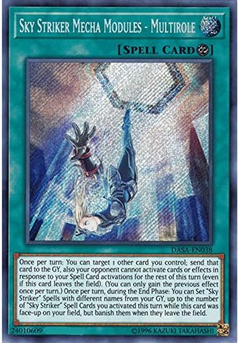 Sky Striker Mecha Modules - Multirole - DASA-EN038 - Secret Rare - Unlimited Edition