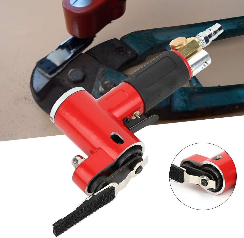 Air Sander High Rate Air Powered 90 Degree Mini Grinder Metal Polishing Accessories Set, Power Random Orbit