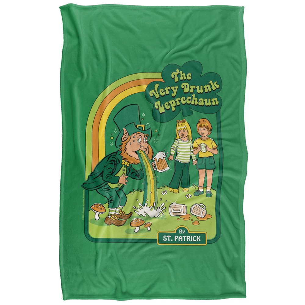 Plaid ultra doux au toucher soyeux Steven Rhodes Leprechaun
