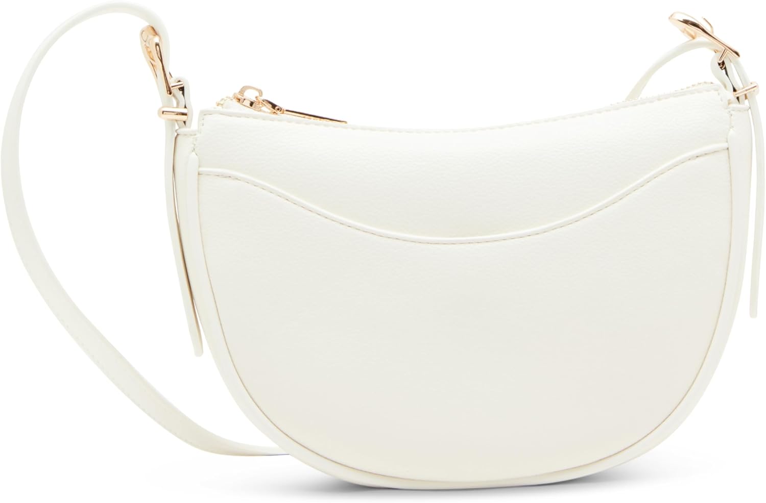 Anne Klein Sculpted Buckle Half Moon Crossbody