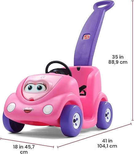Miniatura 5 de Buggy para empujar Step2 edición de aniversario color rosa