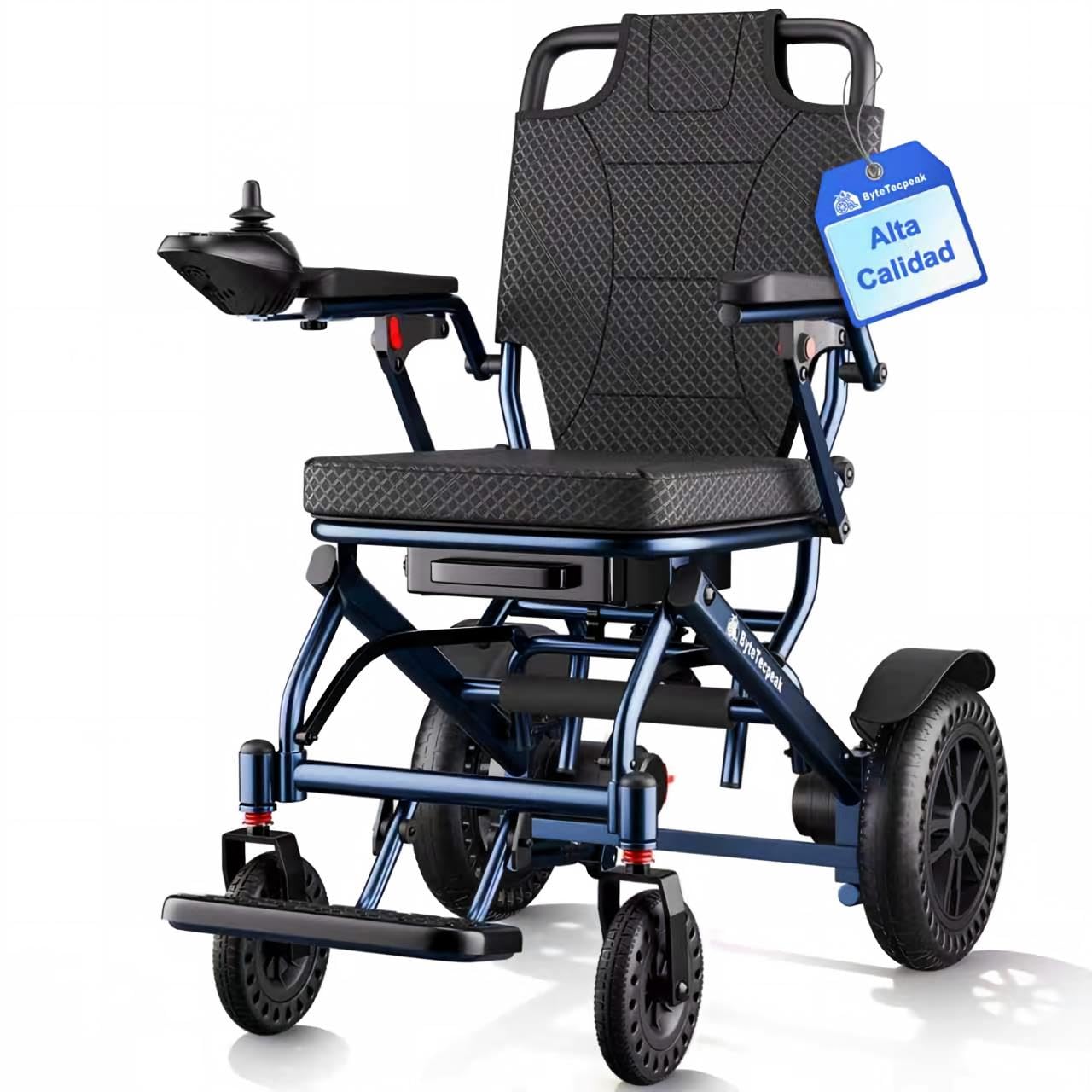D14 Silla de Ruedas Eléctrica Plegable, Ligera, Motor 500W, 20 km