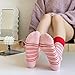 Yanmcxly 6 Pair Print Cute Long Socks Women Fashion New Flowers Socks Set Kawaii Breathable Korean Style Streetwear Socken