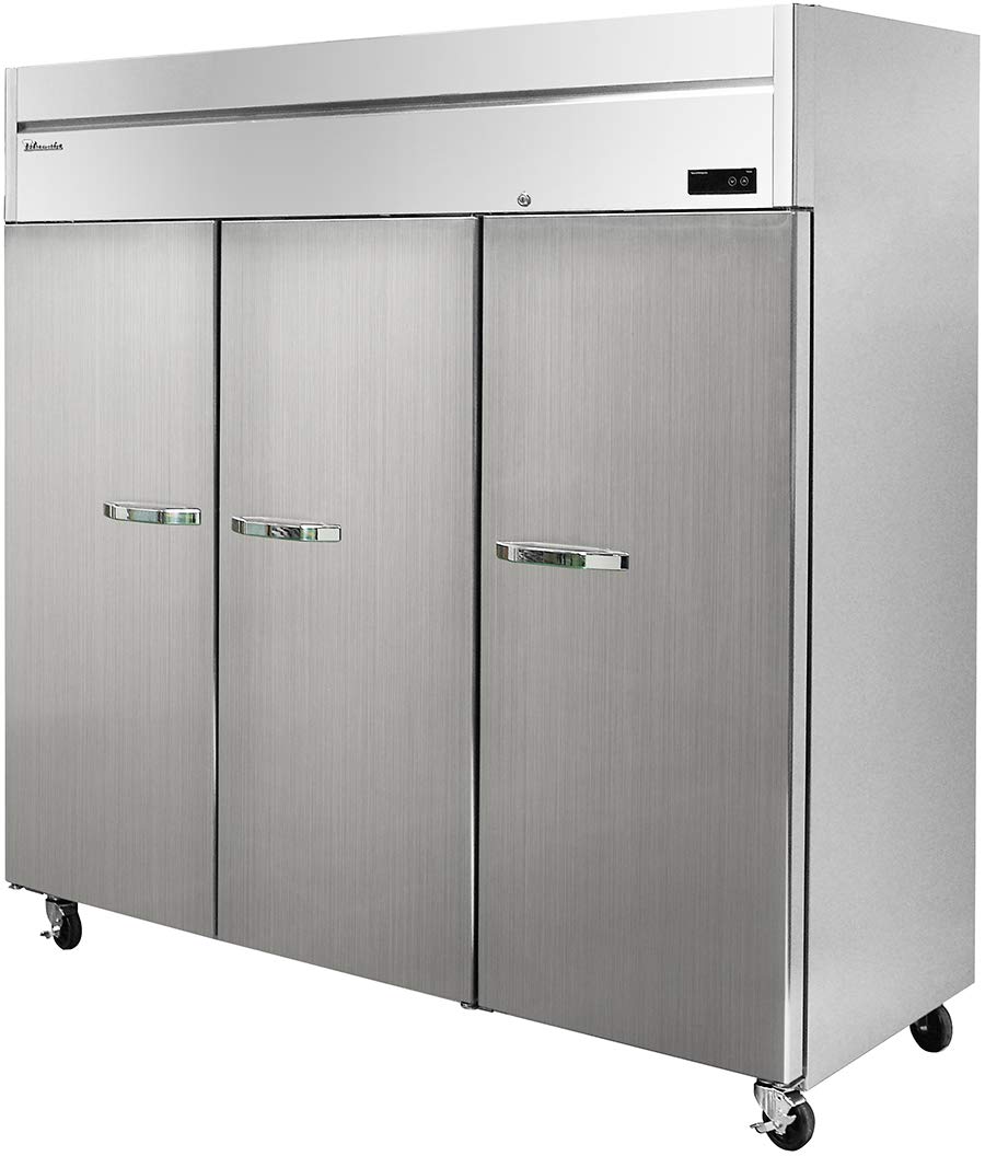 Blue Air BSF72T-HC Top Mount Reach-In Commercial Freezer Stainless Steel