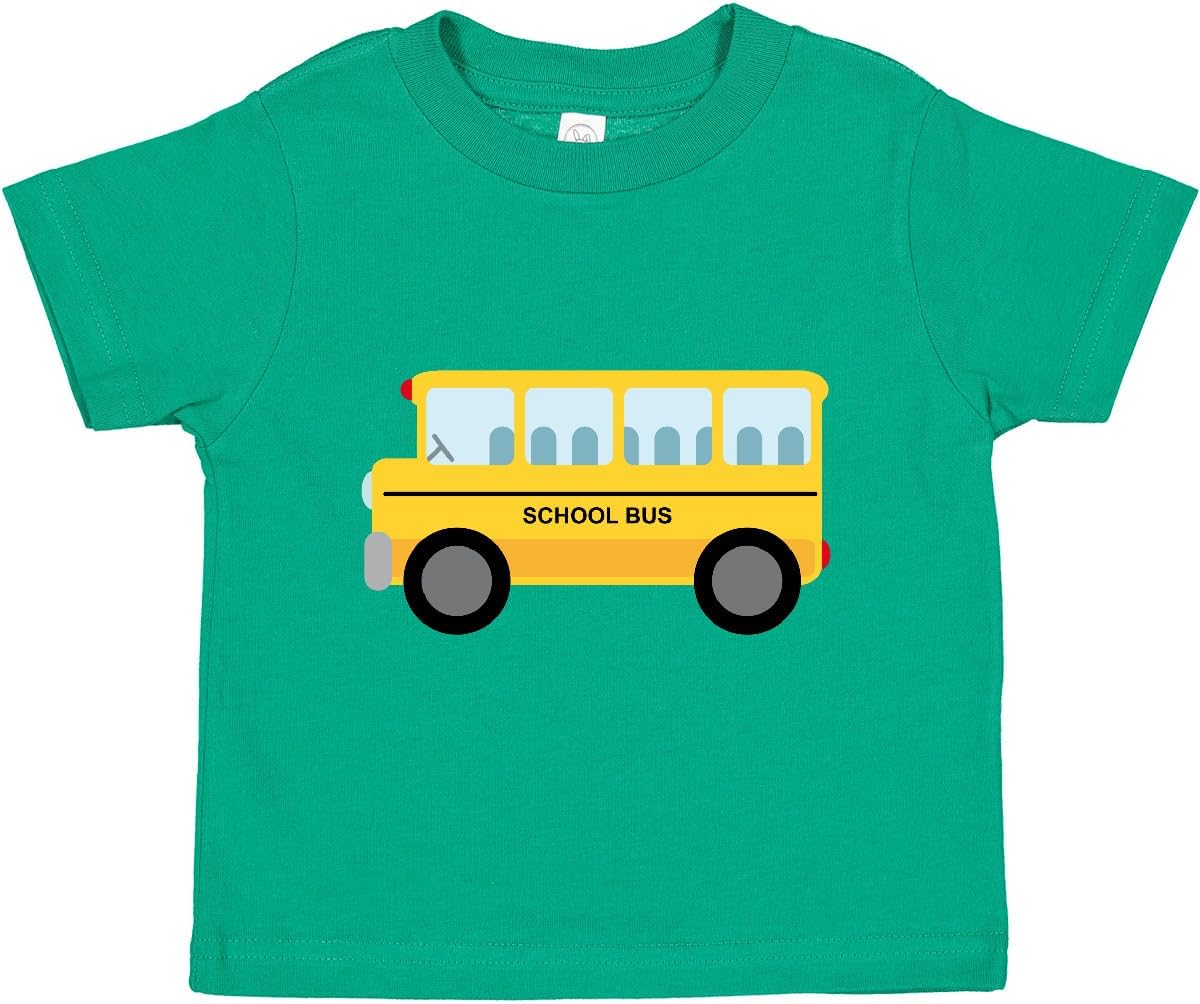 inktastic School Bus Toddler T-Shirt