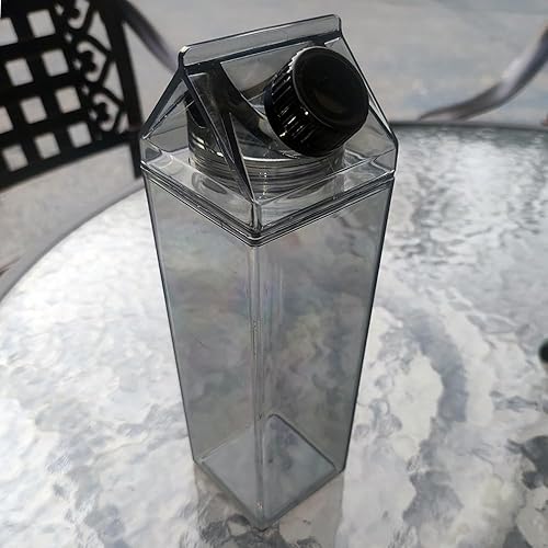 Miniatura 5 de Jinberry Botella de agua de cartón de leche a prueba de fugas linda de 16.9 fl oz17 Oz para escalada al aire libre Tour o camping