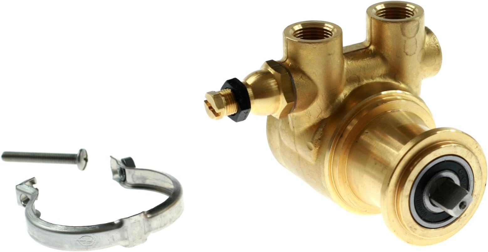 Pump Head PO104 Fluid-O-Tech, L 82mm, 100L/H Connection 3/8" For Coffee Machines