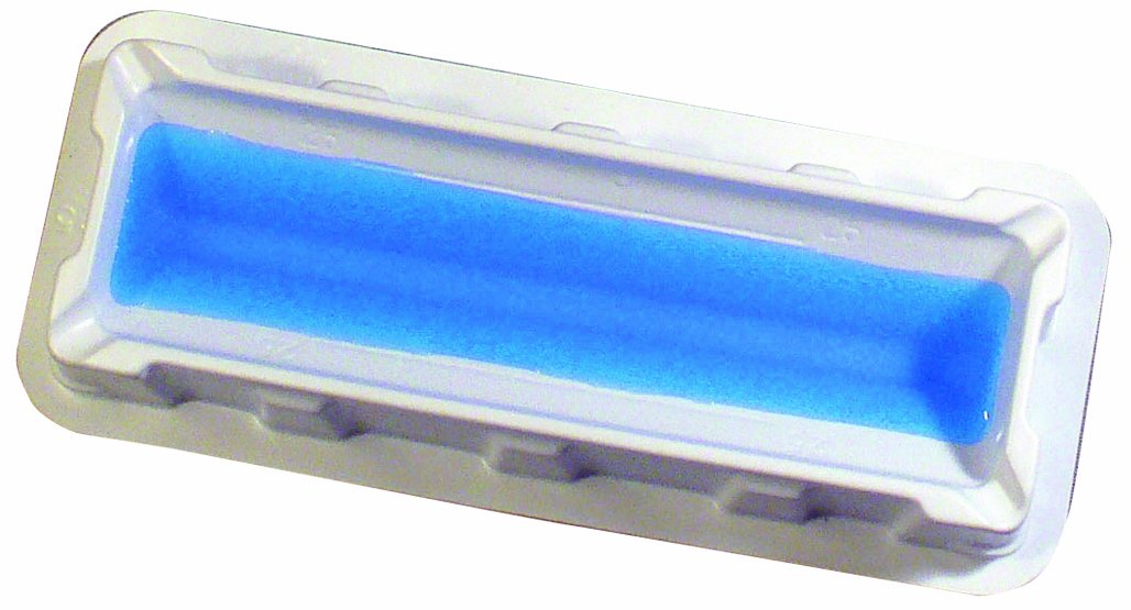 Thomas S253100 V Bottom Reagent Reservoir, 25mL Divided Capacity, Non Sterile (Case of 100)