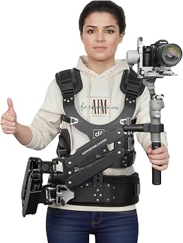 Thanos Pro C3  Steadycam Gimbal Vest Stabilizer System, Adjustable Tilt Arm Gimbal Support Vest for DJI Ronin RS5 RS4 PRO RS3 Mini RS3 PRO RS2 RSC2, ZHIYUN Crane3S Crane2S, Payload 512.5kg