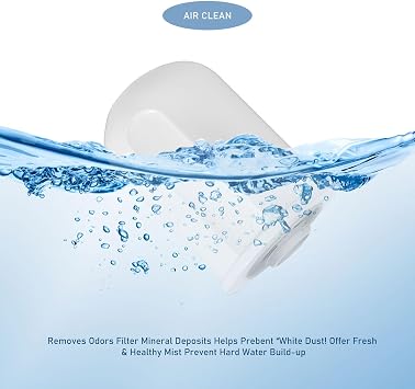A250 Aqua Pro 2-in-1 Humidifier Water Filter Replacement Compatible with BONECO & AIR-O-Swiss Aqua Pro 2-in-1 Ultrasonic Humidifiers (3 Cartridges)