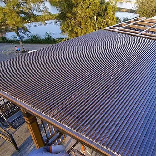Hojas de techo corrugadas, paneles de techo versátiles para aplicaciones de invernadero, gallinero y patio