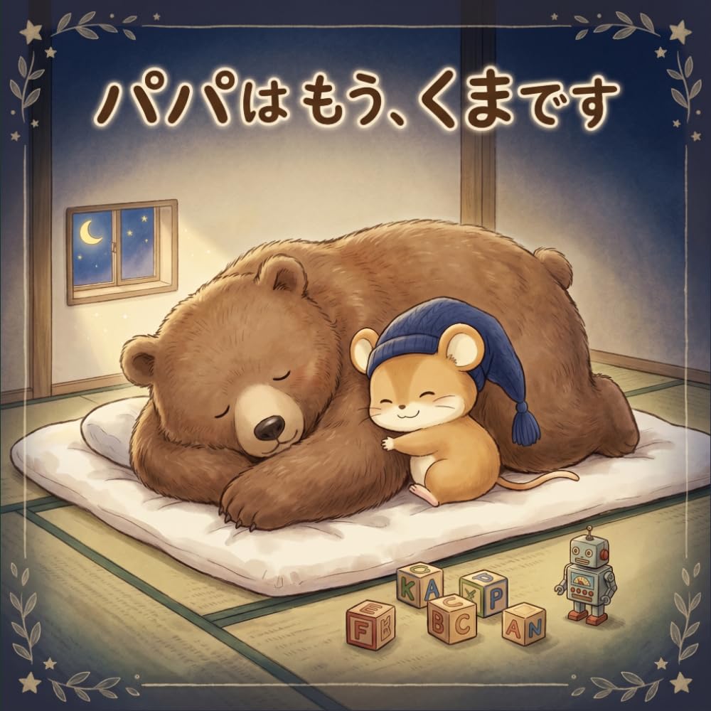 パパはもう、くまです: おやすみえほん