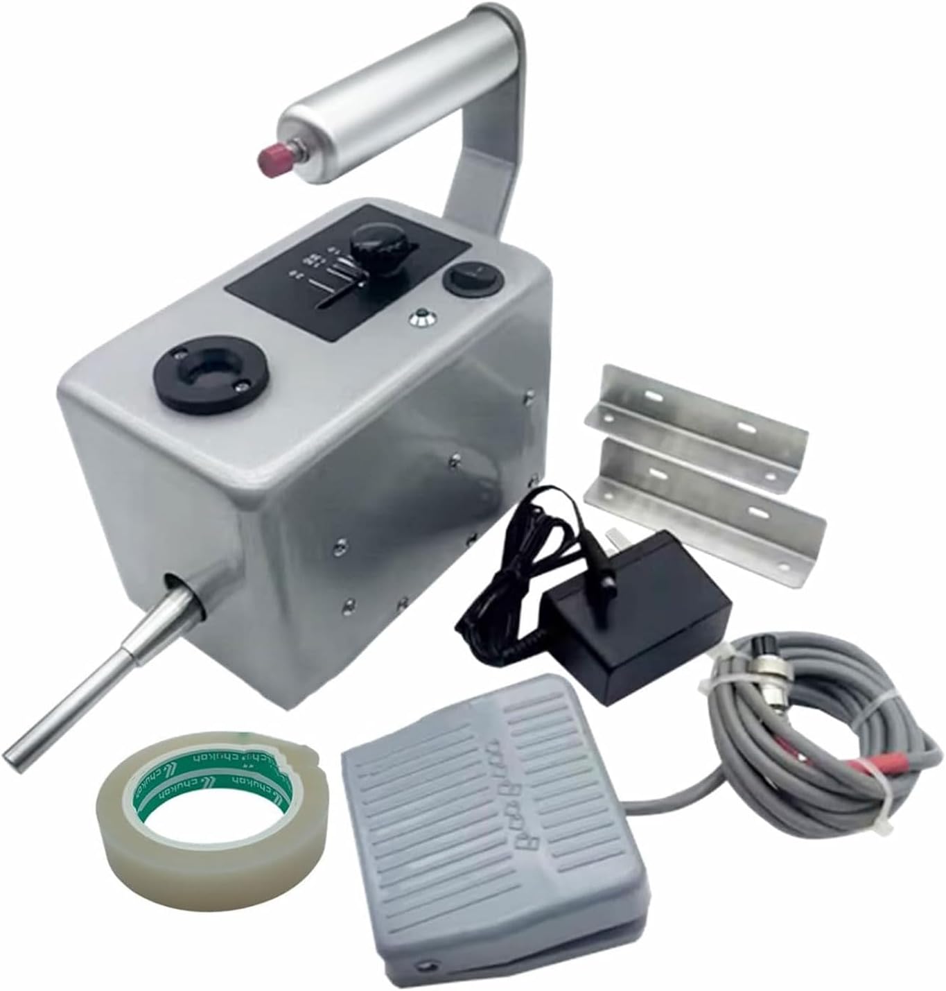 Electric Sharp Edge Detector, Burr Angle Edge Detector, with Foot Switch, photoelectric Sensor Indicator, Toy Safe Testing Equipment, for Metal Edge Detection