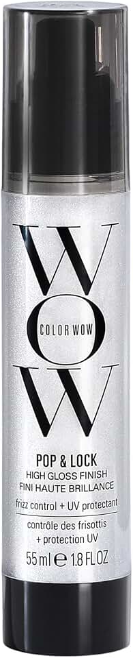 COLOR WOW - Pop & Lock High Gloss Shellac 55ml | Feuchtigkeitsspendende Haarpflege mit UV-Schutz