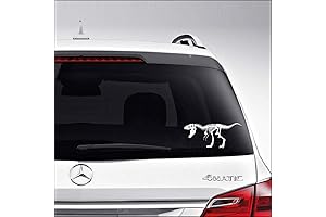 Aampco Decals Dinosaur Car Decal: Unleash the Prehistoric Beast on Your Ride!