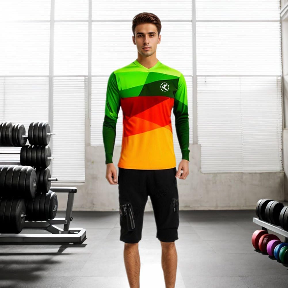 UGLY FROG Motocross/Downhill MTB Jersey Trikot MX Enduro Offroad Motorrad Kurze/Lange Ärmel Erwachsene Auto & Motorra Wear
