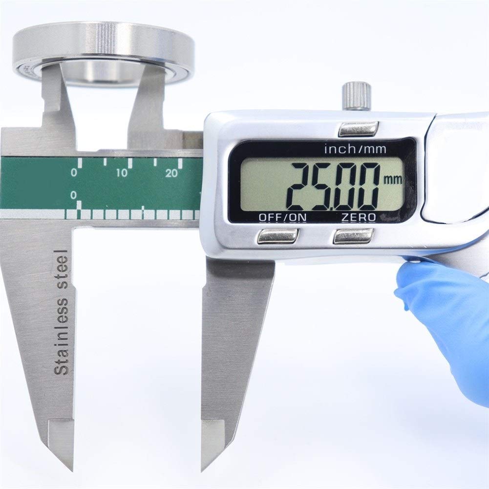Pratique 5 pièces S6805RS Portant 25x37x7mm ABEC-3 440C roulements à Billes en Acier Inoxydable 6805 roulement à Billes S 6805RS