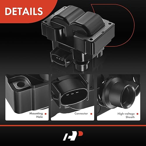 Miniatura 5 de A-Premium Paquete de bobinas de encendido compatible con Ford F-150 4.6L 1997-1999, Expedition 4.6L 1997-1999, Explorer 5.0L 1996-2001 y Lincoln