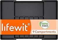 Vista 29 de Lifewit Organizador Grande de Cubiertos y Cajones, Bandeja Expandible para Utensilios de Cocina, sin BPA, Soporte para Cubiertos y Cubertería