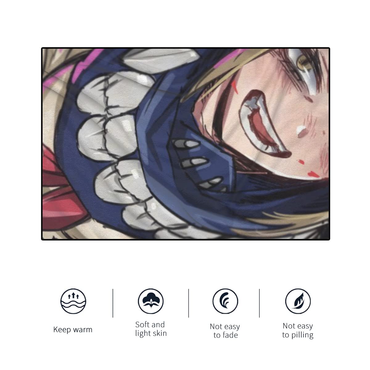 Amazon｜僕のヒーローアカデミア 渡我被身子 毛布 トガヒミコ トガ