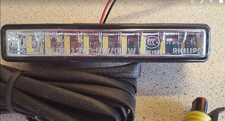Philips Automotive Lighting 12831WLEDX1 DRL9 LED Daytime Running Lights ...