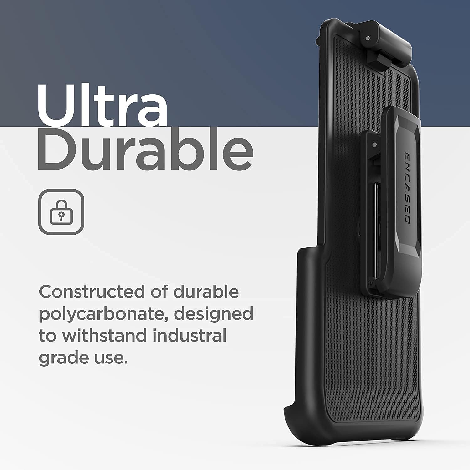 Encased Thin Armor Designed for iPhone 13 Pro Belt Clip Case, Slim Fit Phone Case with Holster (iPhone 13 Pro) - Image 9