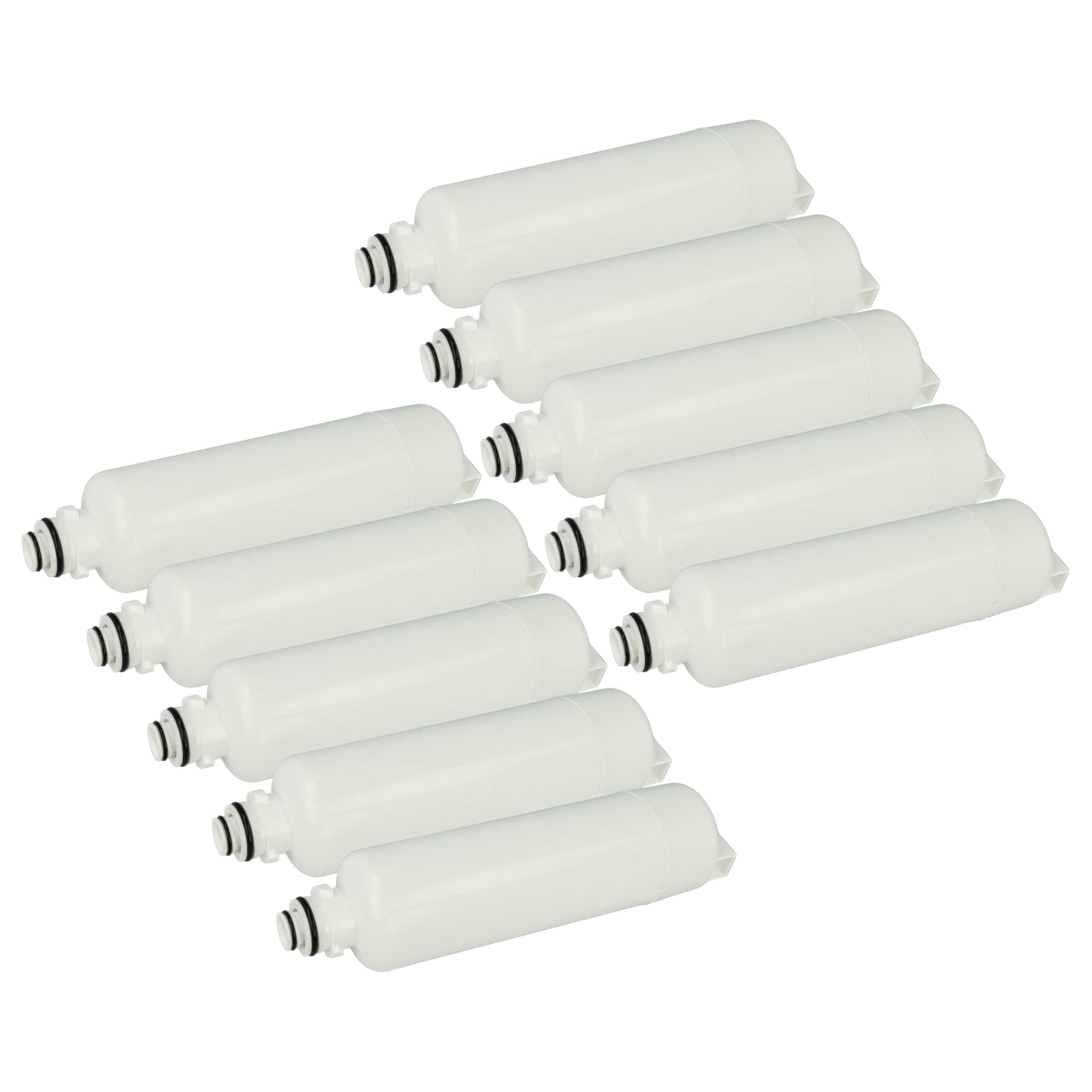 vhbw 10x filtro de agua cartucho de filtro compatible con Bosch