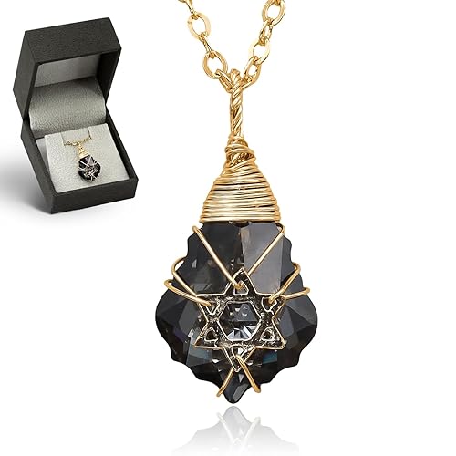 Miniatura 7 de Ardonn Star of David Necklace for Women and Men - 14K Gold Filled Jewish Star Necklace -Israel Necklace