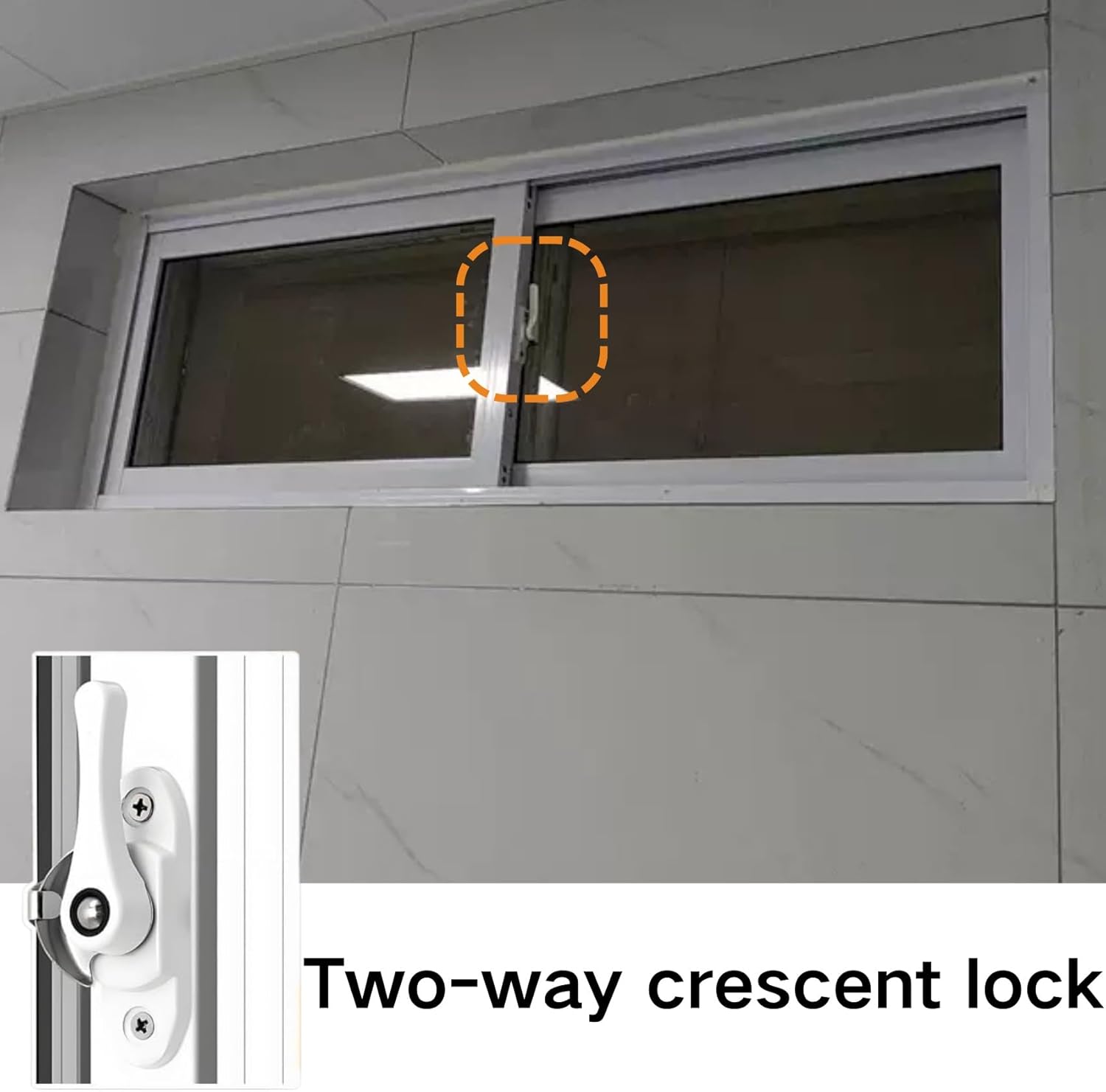 Mobile Home Window Replacement, Horizontal Sliding Basement Window With Screen & Tempered Glass, Sizes 20" 24" 26" 28" 32" 34" 36" 40" For Bathroom, Shed, Garage, RV, Chicken Coop(36x8")