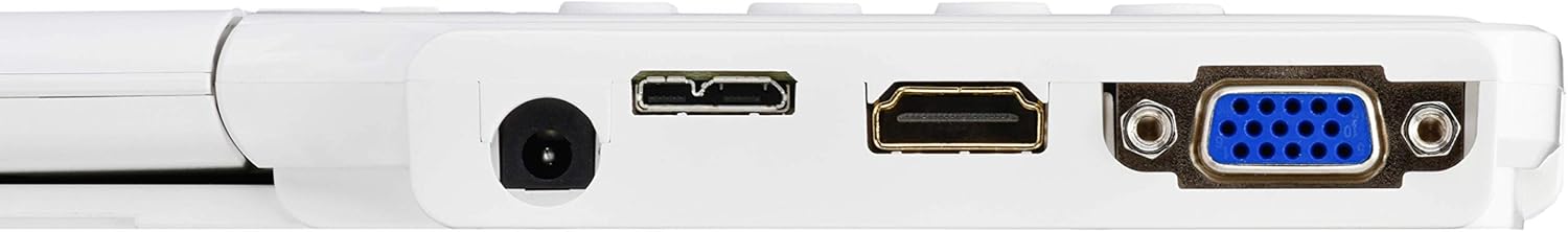 Elmo 1430 Model MX-P2 Ultra Portable Visual Presenter; USB 3.0, HDMI and VGA/RGB Outputs; 16x Digital Zoom; Built-in Microphone; Power ON/Off Switch; Auto Focus; Flexible Structure