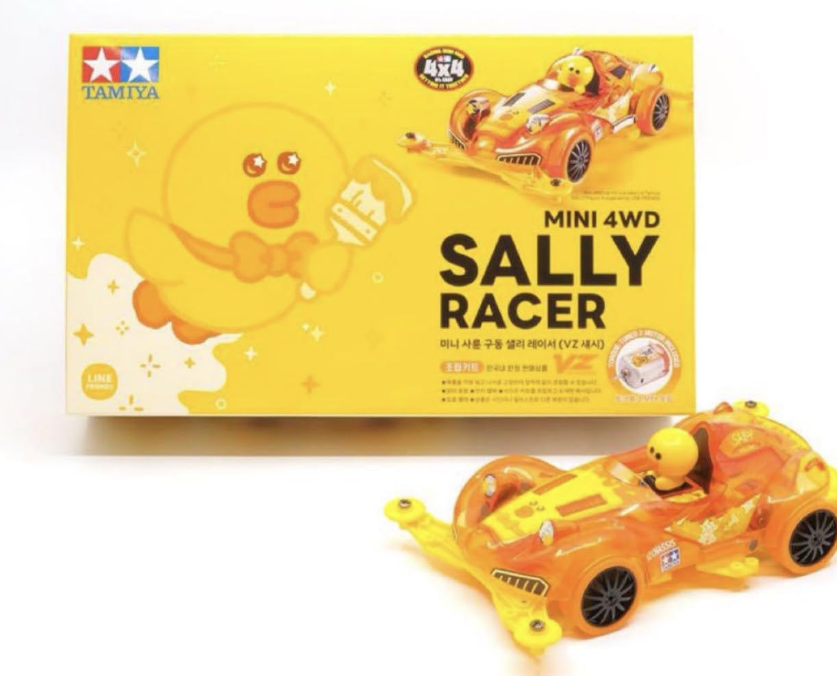 セール【韓国限定】TAMIYA ミニ四駆 サリー　ブラウン 2個セット③ Amazon | 韓国限定 TAMIYA タミヤ ミニ四駆 LINEFRIENDS ライン