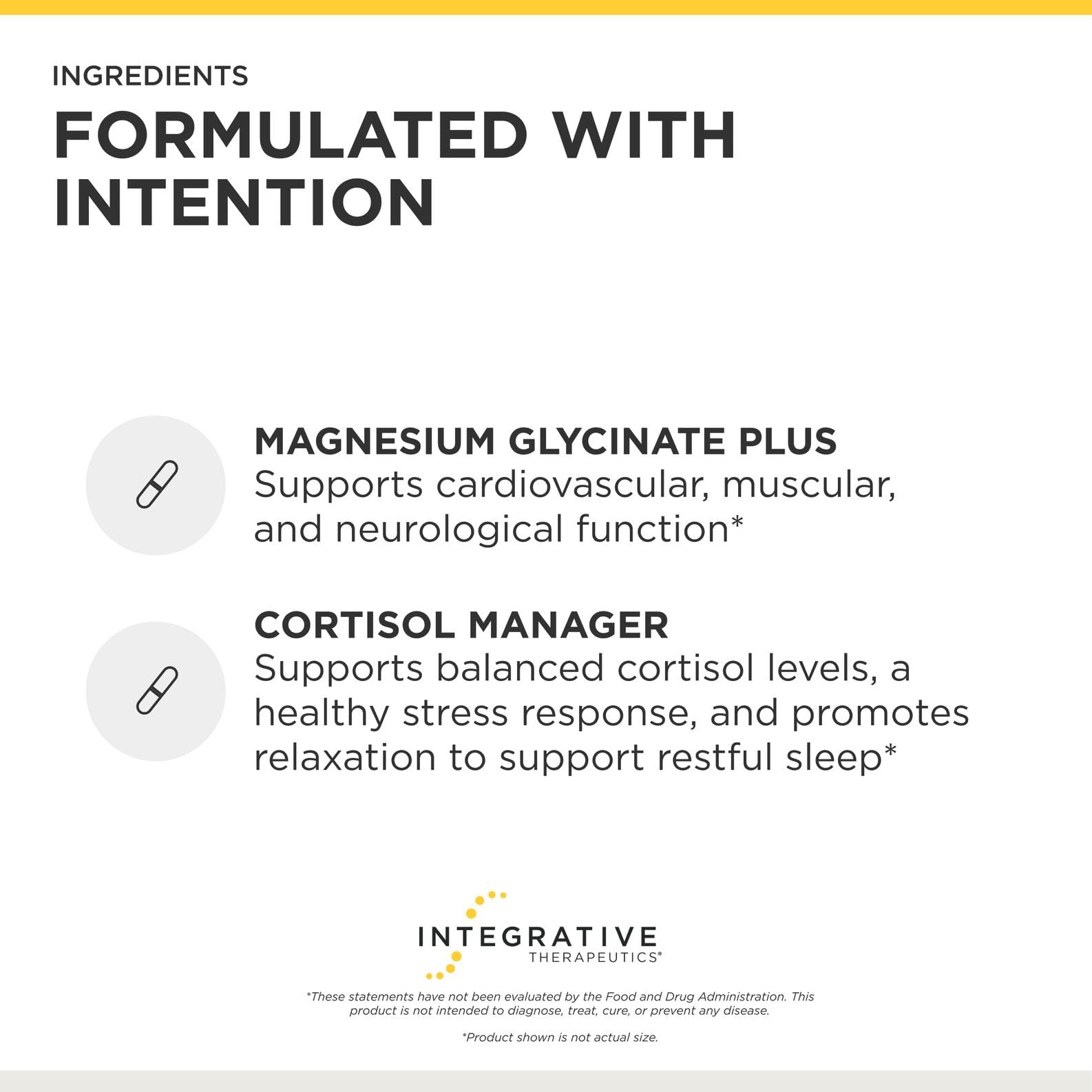 Integrative Therapeutics Cortisol Manager & Magnesium Glycinate Bundle — Amazon image 4
