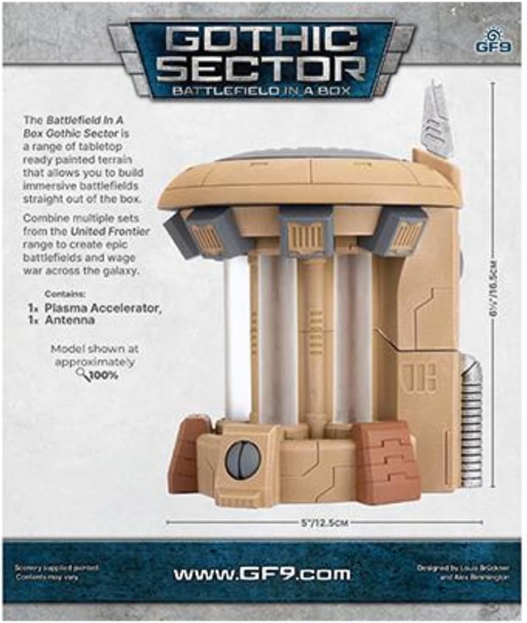 Gale Force Nine - Battlefield in A Box - United Frontier - Plasma Accelerator