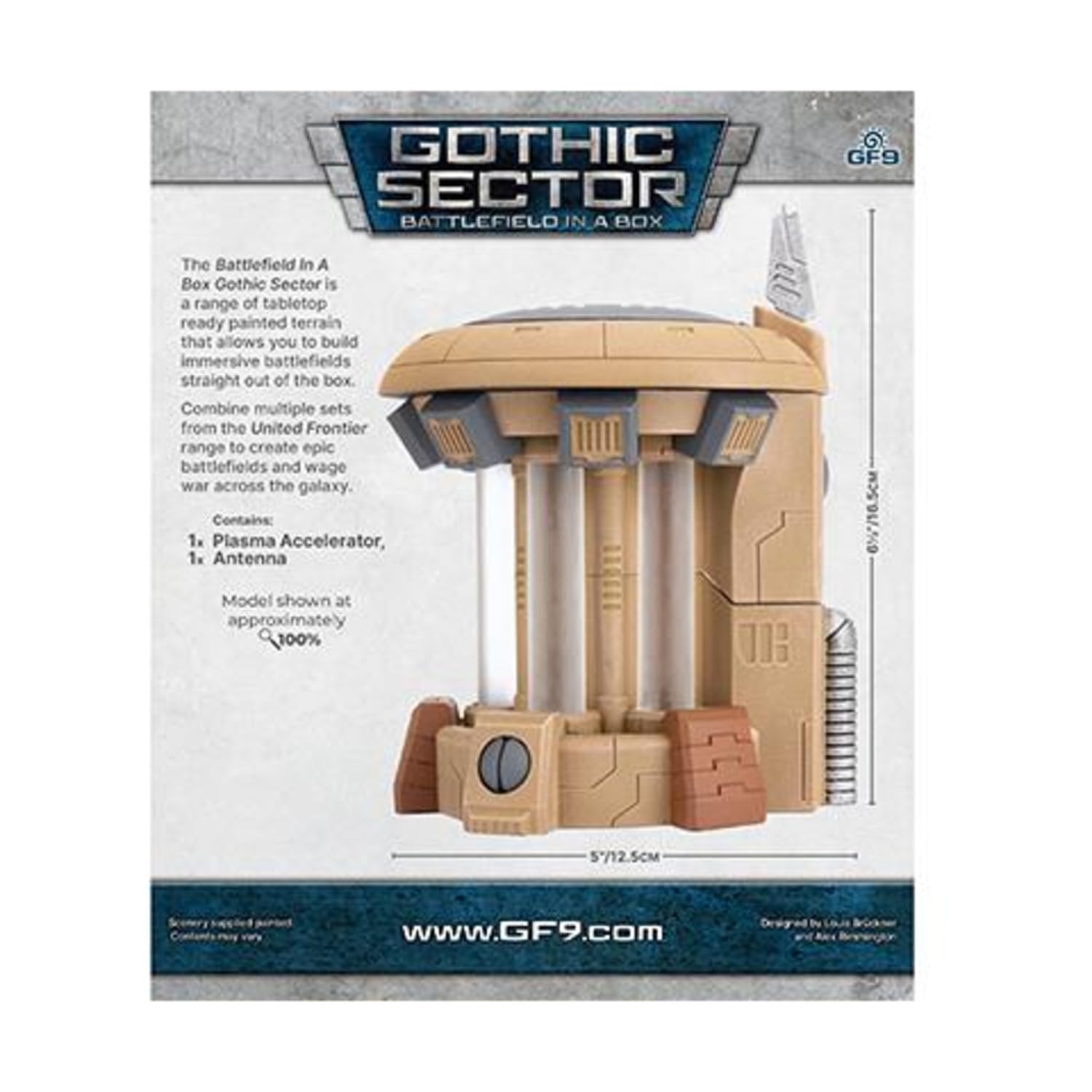 Gale Force Nine - Battlefield in A Box - United Frontier - Plasma Accelerator