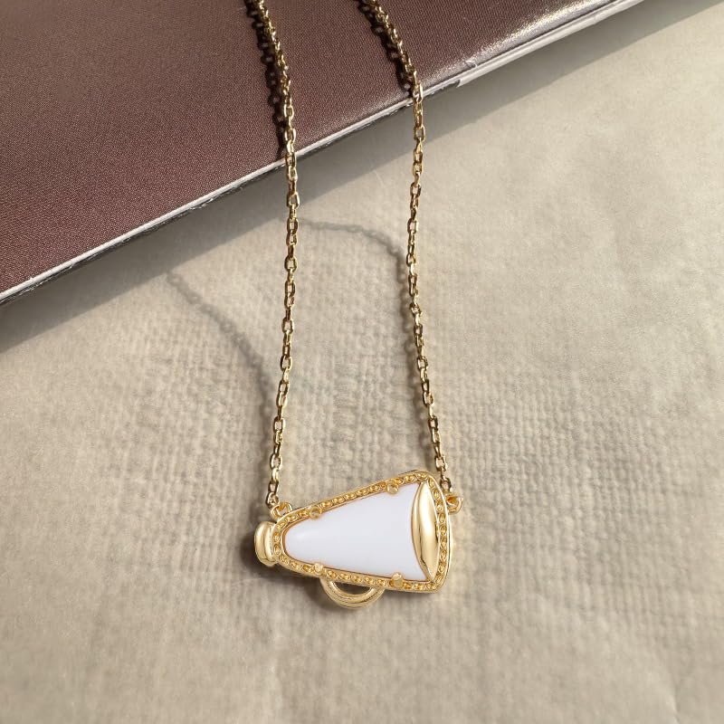 Cheer Necklace Cheerleading Necklace for Women Coach Mom Cheer Cheerleader Gift Cheerleading Accessories Stuff Cheerleading Coach Gift Charm Necklac2