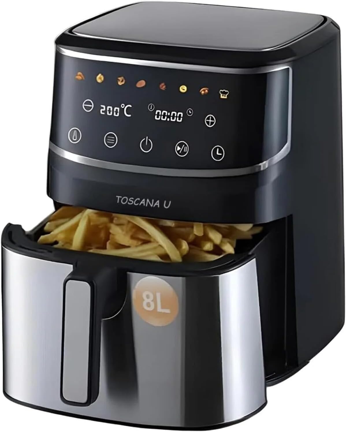 Exclusive | Air Fryer 8L Digital Display 1700W Fast Healthy Co... - view 7