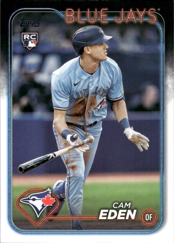 2024 Topps Update #US349 Cam Eden RC Rookie Toronto Blue Jays MLB Baseball Base Trading Card