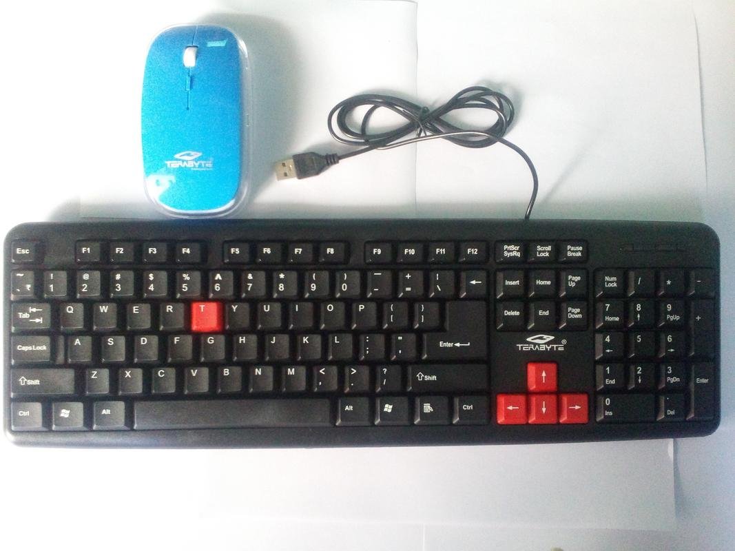 Amazon.in: Buy Terabyte USB Keyboard and Wireless Mouse Combo for